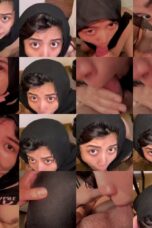 Mahasiswi Hijab Hitam Di suruh ngemut punya dosen