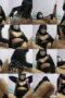 ukhty Hanyyyssa Hijab Hitam Sange Colmek Mantap